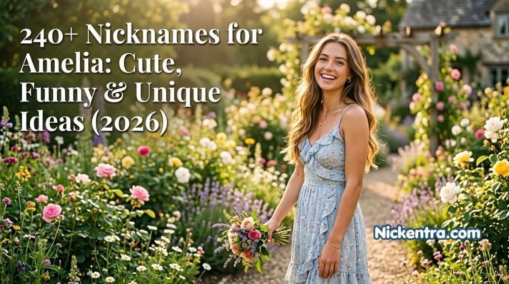 nicknames for amelia