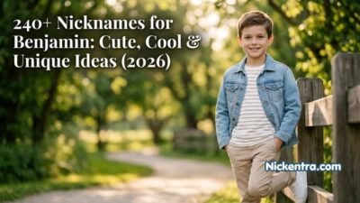 nicknames for benjamin