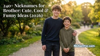 nicknames for brother