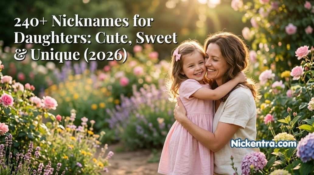 nicknames for daughters
