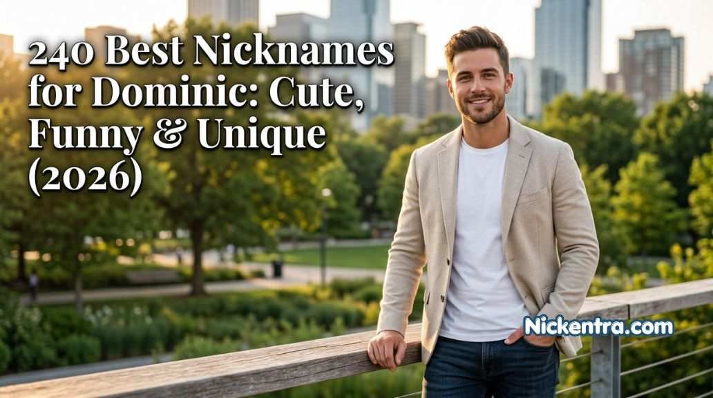 nicknames for dominic