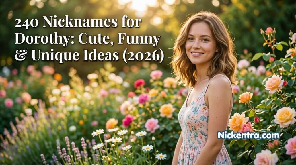 nicknames for dorothy