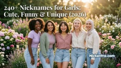 nicknames for girls
