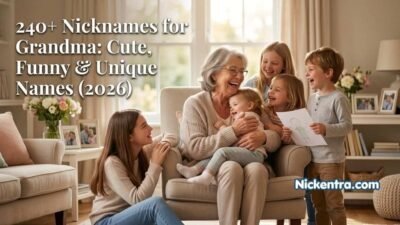 nicknames for grandma