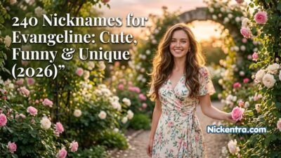 nicknames for evangeline
