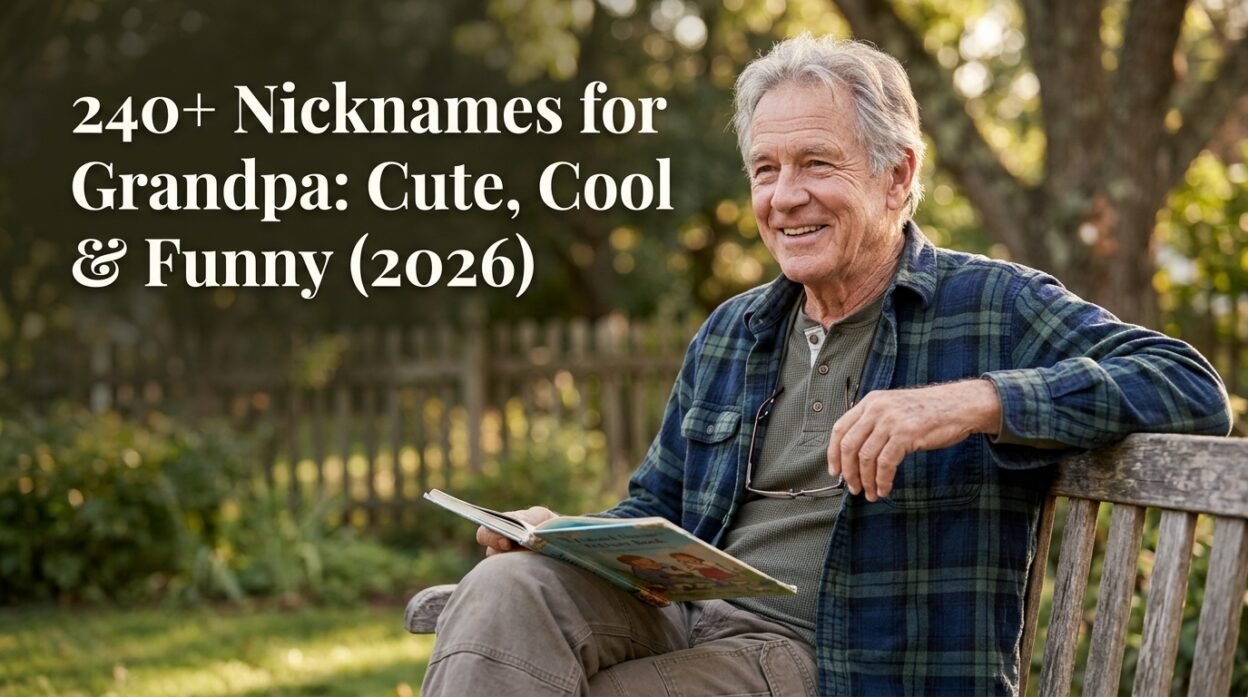 nicknames for grandpa